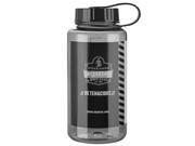 5151 1 ltr Gray Plastic Wide Mouth Water Bottle