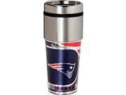 16 oz. Stainless Steel Travel Tumbler Metallic Graphics