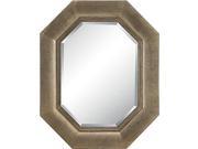 Maselle Wall Mirror in Silver Finish