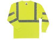 8391 4XL Lime Class 3 Long Sleeve T Shirt