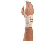 4000 L Lt Tan Single Strap Wrist Support