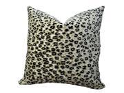 Plutus Cheetah Handmade Throw Pillow 18 x 18