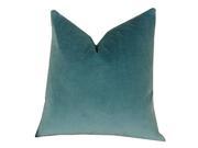 Plutus Contentment Peacock Handmade Throw Pillow Double sided 20 x 26 Standard