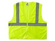 8205Z L XL Lime Class 2 Super Econo Vest