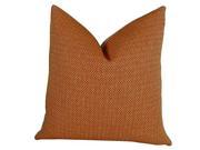 Plutus Lone Oak Cayenne Handmade Throw Pillow Double sided 22 x 22
