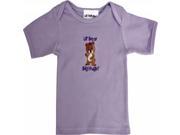 Lavendar Short Sleeve T Shirt Girl Bear 18 24 months