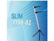 STAY SLIM 1100 02 KEYBOARD STAND COLOR SILVER
