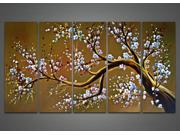 Modern Brown Tree Oil Painting 1021 60 x 32in