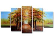 Warm Welcome Tree Art Painting 1234 60 x 32in