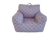 Lavendar Printed Chair Removable Cover