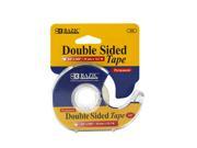 Bazic Products 930 24 BAZIC .75 in. X 500 in. Double Sided Permanent Tape with Dispenser Case of 24