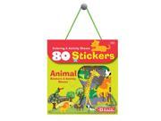 BAZIC Animal Series Assorted Sticker 80 Bag