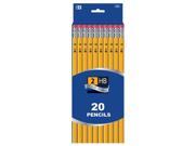 2 Yellow Pencil 20 Pack