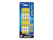 Bazic Products 780 288 BAZIC 20 Ct. 0.9mm Mechanical Pencil Lead 8 Pack Case of 288