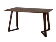 Modern V Table Walnut 71 W