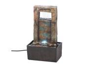 CASCADING WATER TABLETOP FOUNTAIN