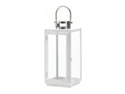 LARGE CARREL WHITE LANTERN