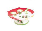 HOLIDAY HOOT CAKE STAND