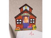 MAGNETIC SCHOOL HOUSE PHOTO FRAME