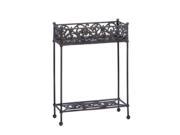 CAST IRON TWO TIER PLANT STAND