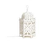 WHITE MOROCCAN TABLE LAMP