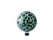 10 inch Blue Yellow Mosaic Gazing Ball