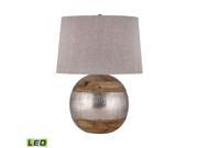 German Silver LED Table Lamp