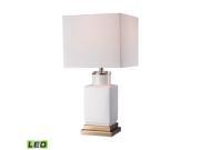 Small White Cube LED Lamp