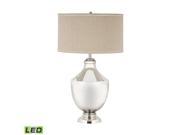 Massive Brass Urn LED Table Lamp