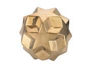 Ceramic Gold Table Top Star Ball