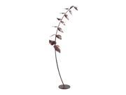 Leaning Leaf Branch Sculpture