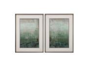 Emerald Sky I II Limited Edition Print On Fine Art Paper Under Glass
