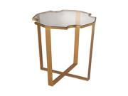 Cutout Top Side Table
