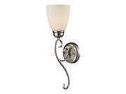 Chatham 1 Light Sconce In Brushed Nickel
