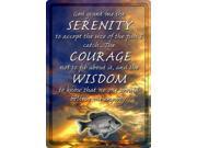 Serenity Courage Wisdom Sign 12 x17