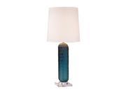 Blue Glass Batton Lamp