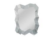 Abstract Cut Stone Design Multi Dimensional Mirror