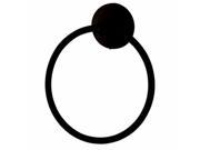 Kingston Brass BA2714ORB Milano 6 Inch Towel Ring Oil Rubbed Bronze