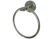 Kingston Brass BA9914C Templeton Towel Ring Polished Chromed