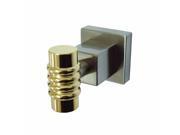 Kingston Brass Bah4647Snpb Towel Hook Satin Nickel Finish With Brass Trim