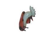 Regina the Rooster Hook Reclaimed Metal