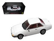 Ferrari 365 GT4 2 2 White Elite Edition Diecast Car Model Limited Edition 1 of 5000 Produced Worldwide 1 43 Diecast Model Car by Hotwheels