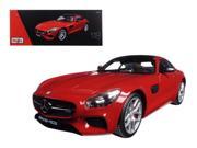 Mercedes AMG GT Red Exclusive Edition 1 18 Diecast Model Car by Maisto