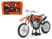 2011 KTM 350 SX F Orange Dirt Bike Motorcycle 1 12 by New Ray