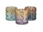 Tampico Glass Candleholder with Clear Box