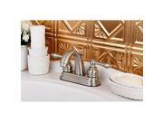 Kingston Brass KB5618AL Two Handle 4 in. Centerset Lavatory Faucet with Retail Pop up