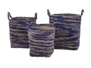 Cyprus Seagrass Baskets Set of 3