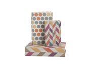 Confetti Book Boxes Set of 3