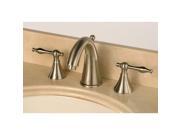 Kingston Brass KS2978AL Two Handle 8 in. to 16 in. Widespread Lavatory Faucet with Brass Pop up