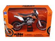 KTM 450 SX F Diecast Motorcycle Model 1 10 by New Ray